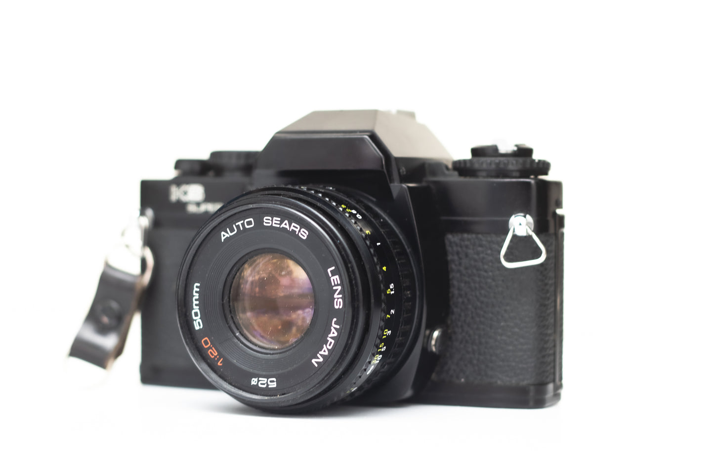 Sears 35mm SLR Film Camera Full Kit | Extra Lens, Flash, Large Bag | Beginner Film Camera