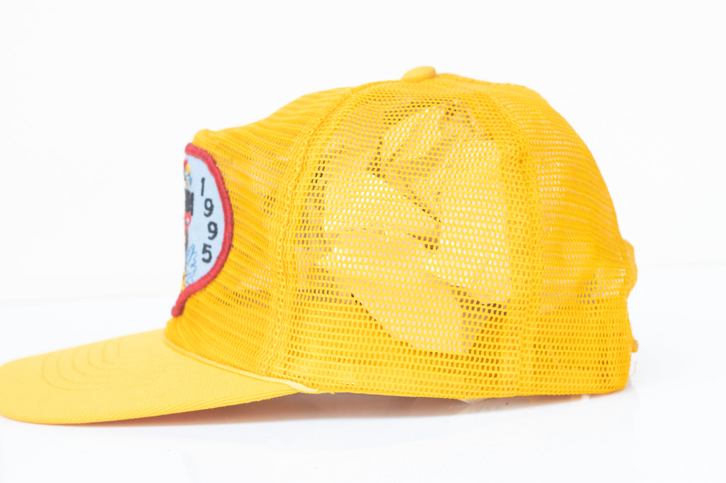 Daytona 500 Yellow Mesh Baseball Cap | Kodak Film Nascar Hat