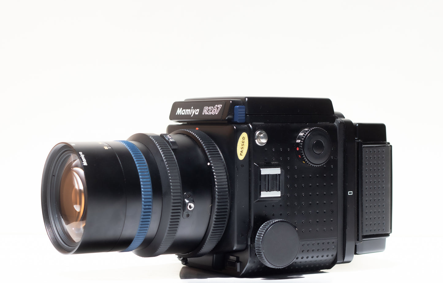 Mint Mamiya RZ67 Medium Format Camera | WLF, 65mm Lens, Auto Winder, 120 Back |
