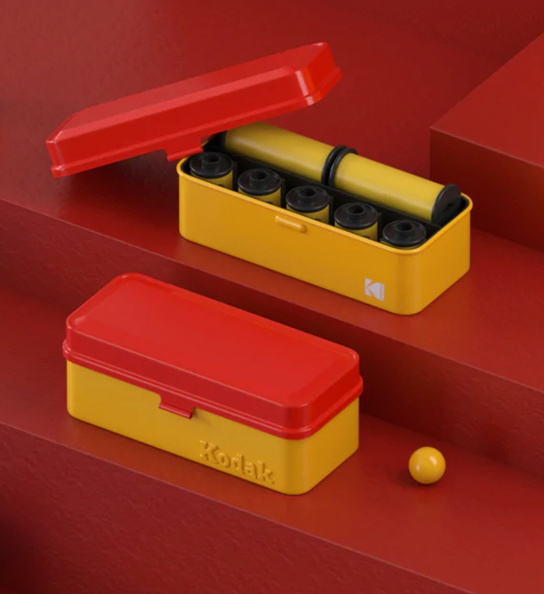Kodak Film Carrying Tin | RETO KODAK | Beautiful Colorful Multiple Options