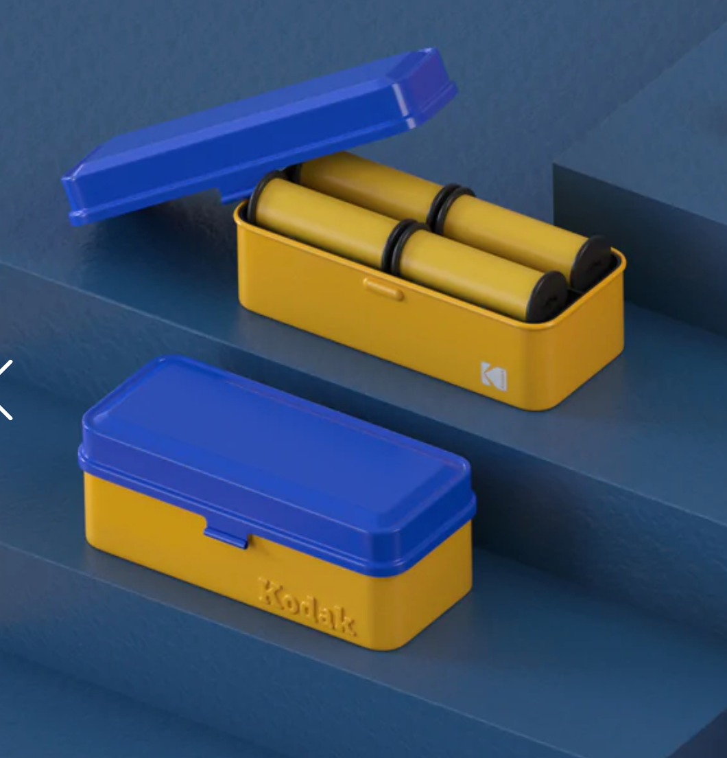 Kodak Film Carrying Tin | RETO KODAK | Beautiful Colorful Multiple Options