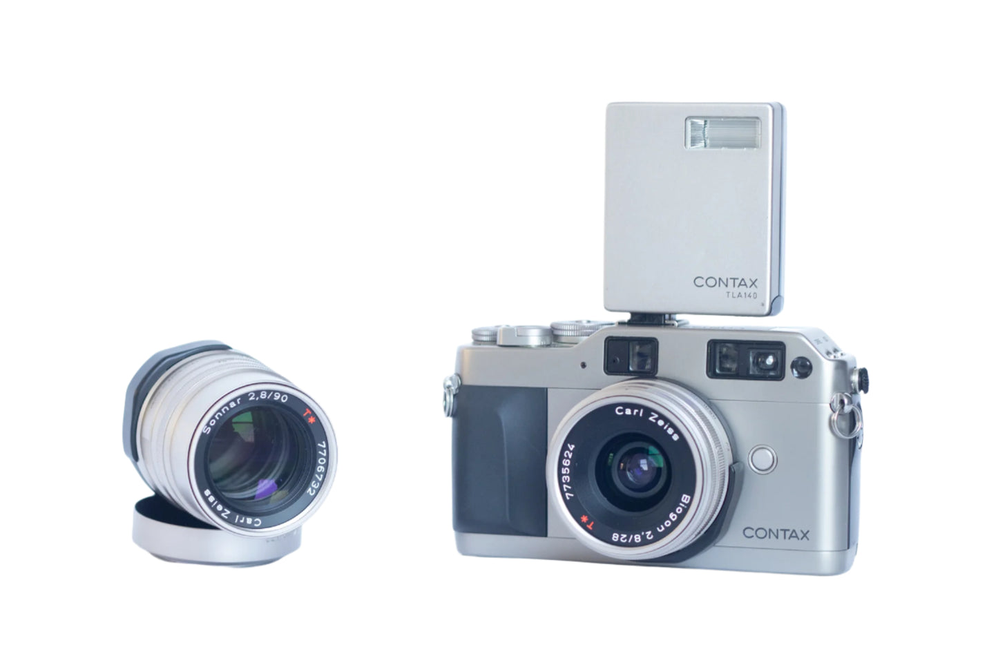 Contax G1 With Carl Zeiss 45mm T* & 90mm Kit