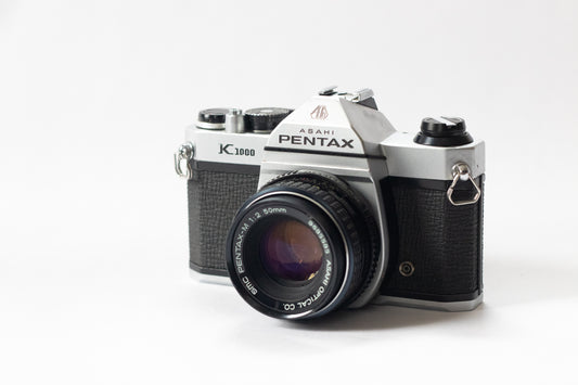 Pentax K1000 Classic Film Camera | 35mm | Working Light Meter, Mint Condition |