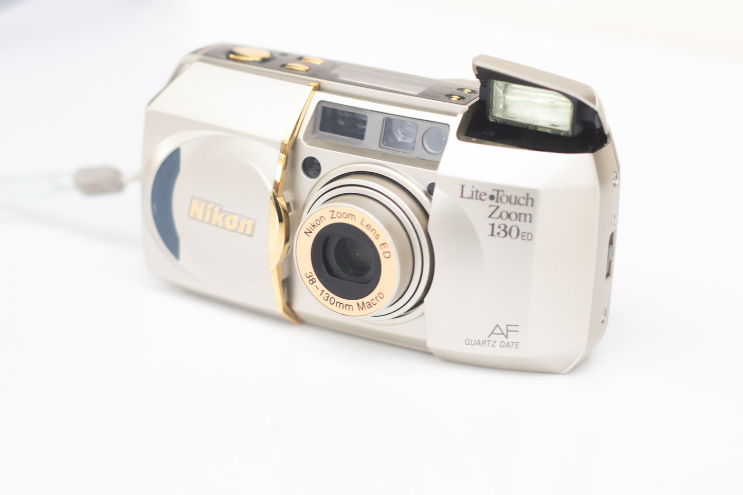 Nikon Lite Touch Zoom 130 ED Quartz Date | 35mm Point and Shoot | Top Mint