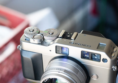 Contax G1 With Carl Zeiss 45mm T*