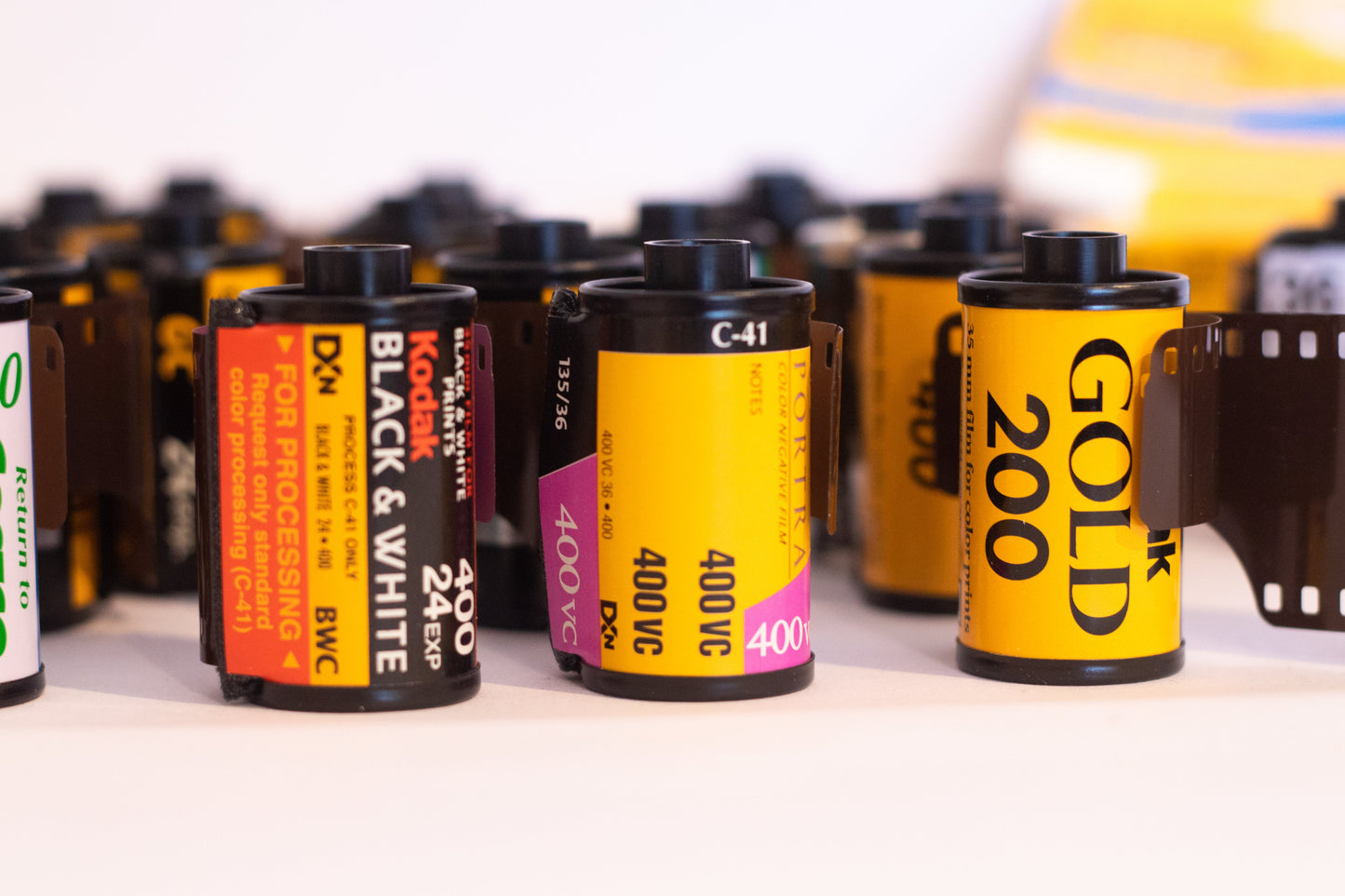 3 Rolls Expired 35mm Color Film