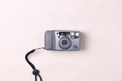 Pentax Gray IQZOom Compact Film Camera | Point & Shoot Automatic 35mm Camera