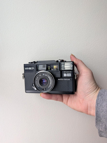 Minolta Hi-Matic AFD (AF2 with Date Top) 35mm Film Camera | Point & Shoot