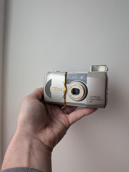 Nikon Lite Touch Zoom 120 35mm Film Camera | Point and Shoot | Tested Working