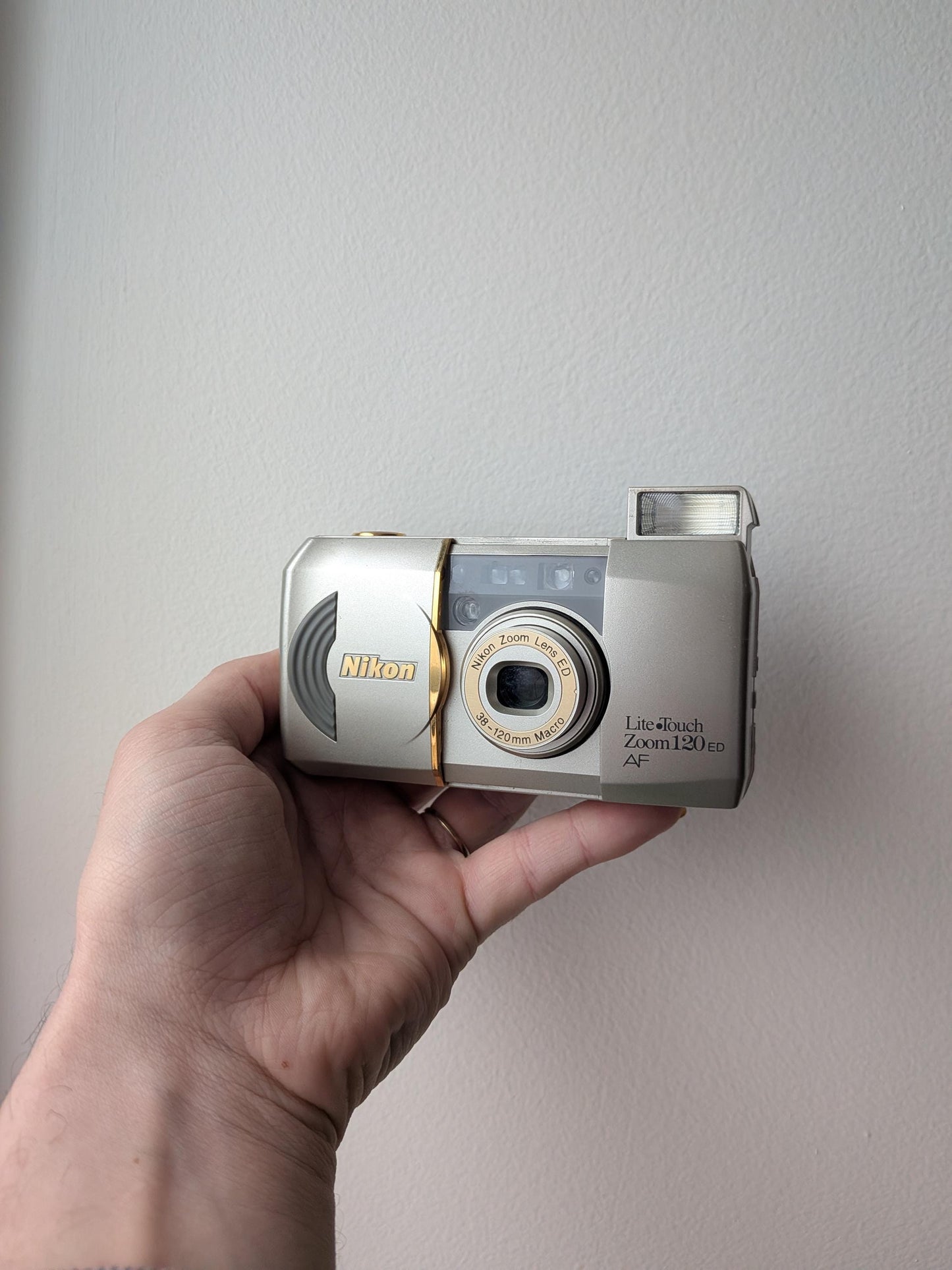 Nikon Lite Touch Zoom 120 35mm Film Camera | Point and Shoot | Tested Working