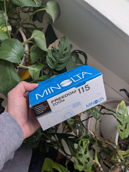 Minolta Freedom Zoom 115 | Classic 35mm Point & Shoot Film Camera | Beginner Friendly !