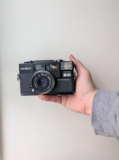 Minolta Hi-Matic AFD (AF2 with Date Top) 35mm Film Camera | Point & Shoot