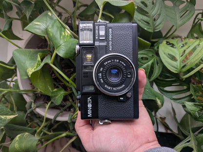 Minolta Hi-Matic AFD (AF2 with Date Top) 35mm Film Camera | Point & Shoot