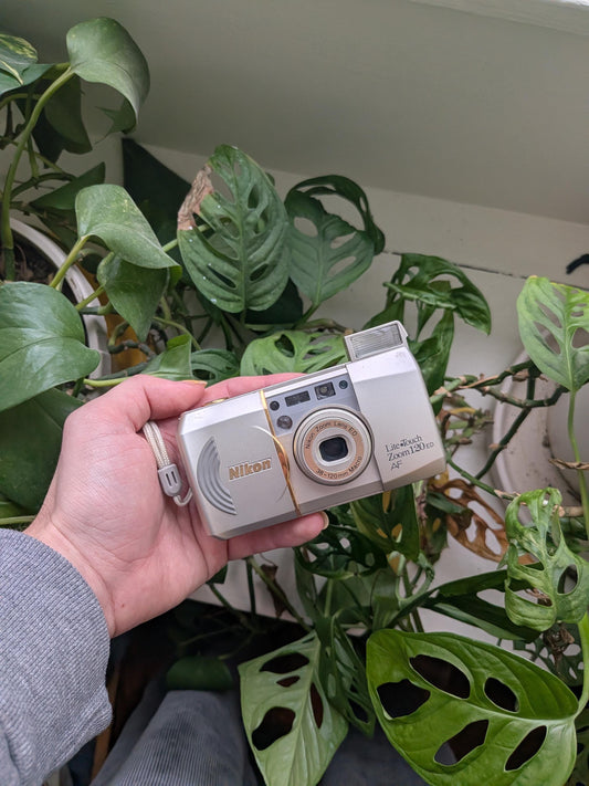 Nikon Lite Touch Zoom 120 35mm Film Camera | Point and Shoot | Tested Working