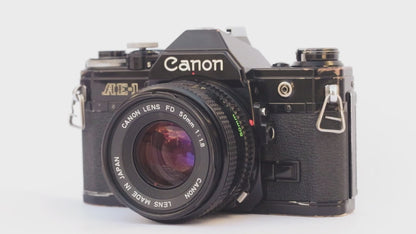 Black Canon AE-1 | 50mm F1.8 Lens