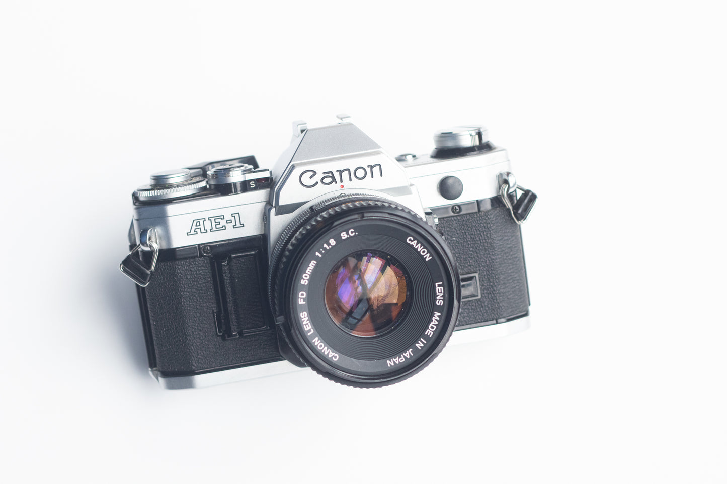 Canon AE-1 | 35mm Camera Kit | Ready to Shoot | 50mm F1.8 Lens |