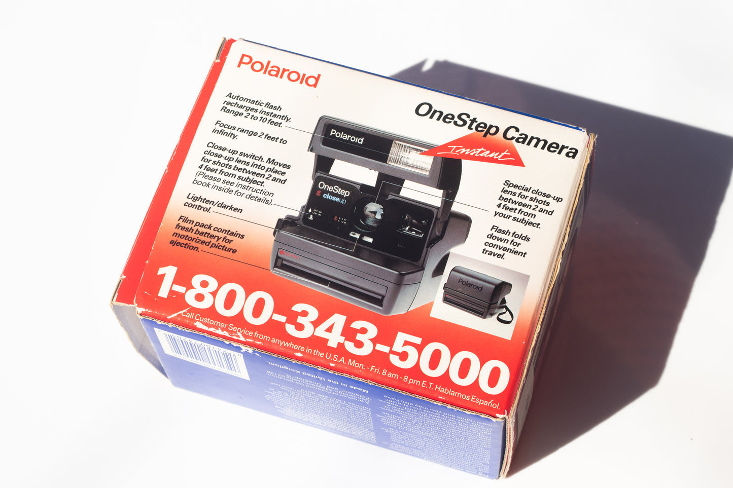 Polaroid OneStep Camera Close Up | In Box, Mint Condition | Fully working