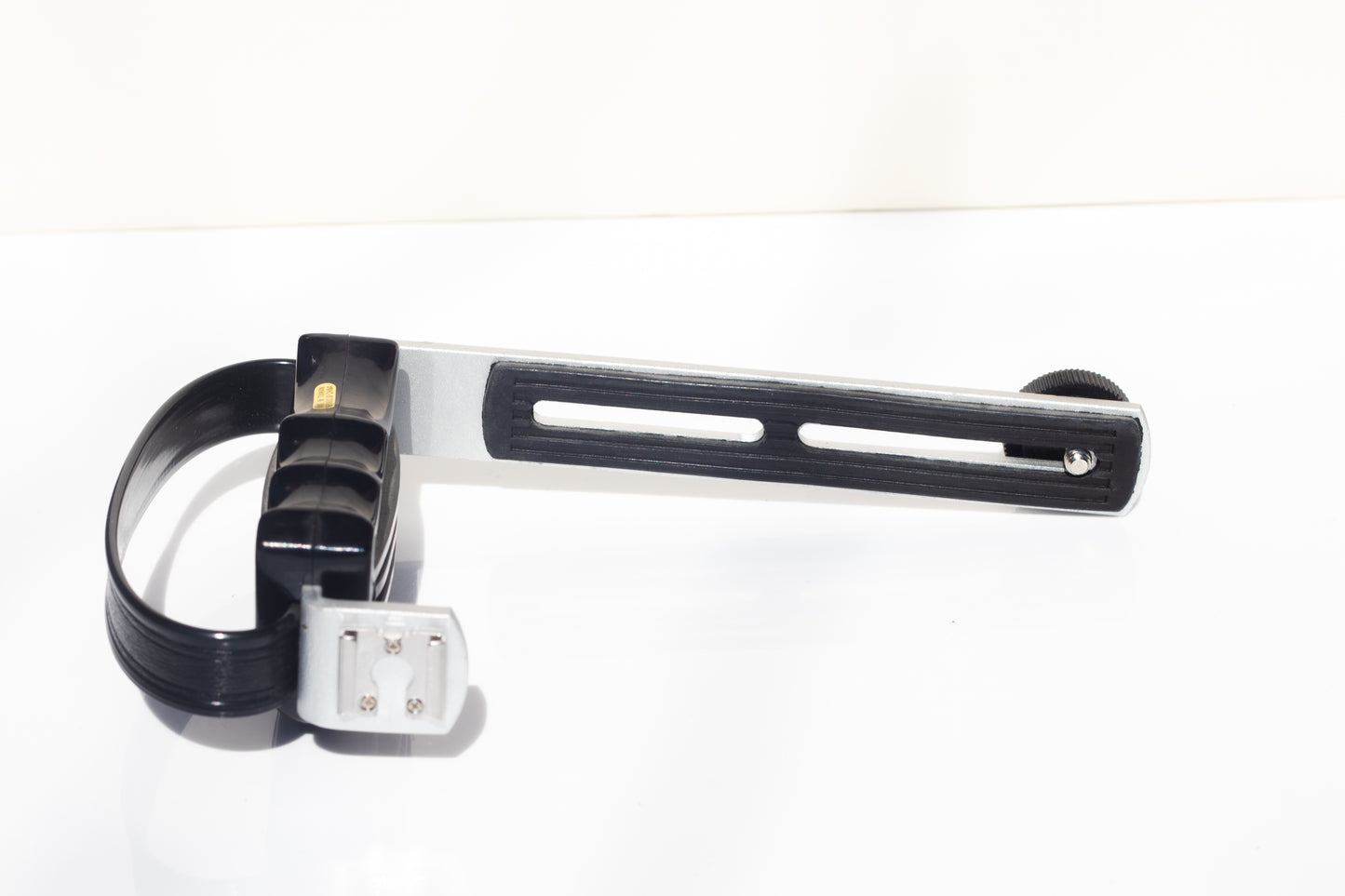Left Hand Grip | Film Flash Gun Grip For Multiple Cameras | Sliding screw for adjusting size of camera