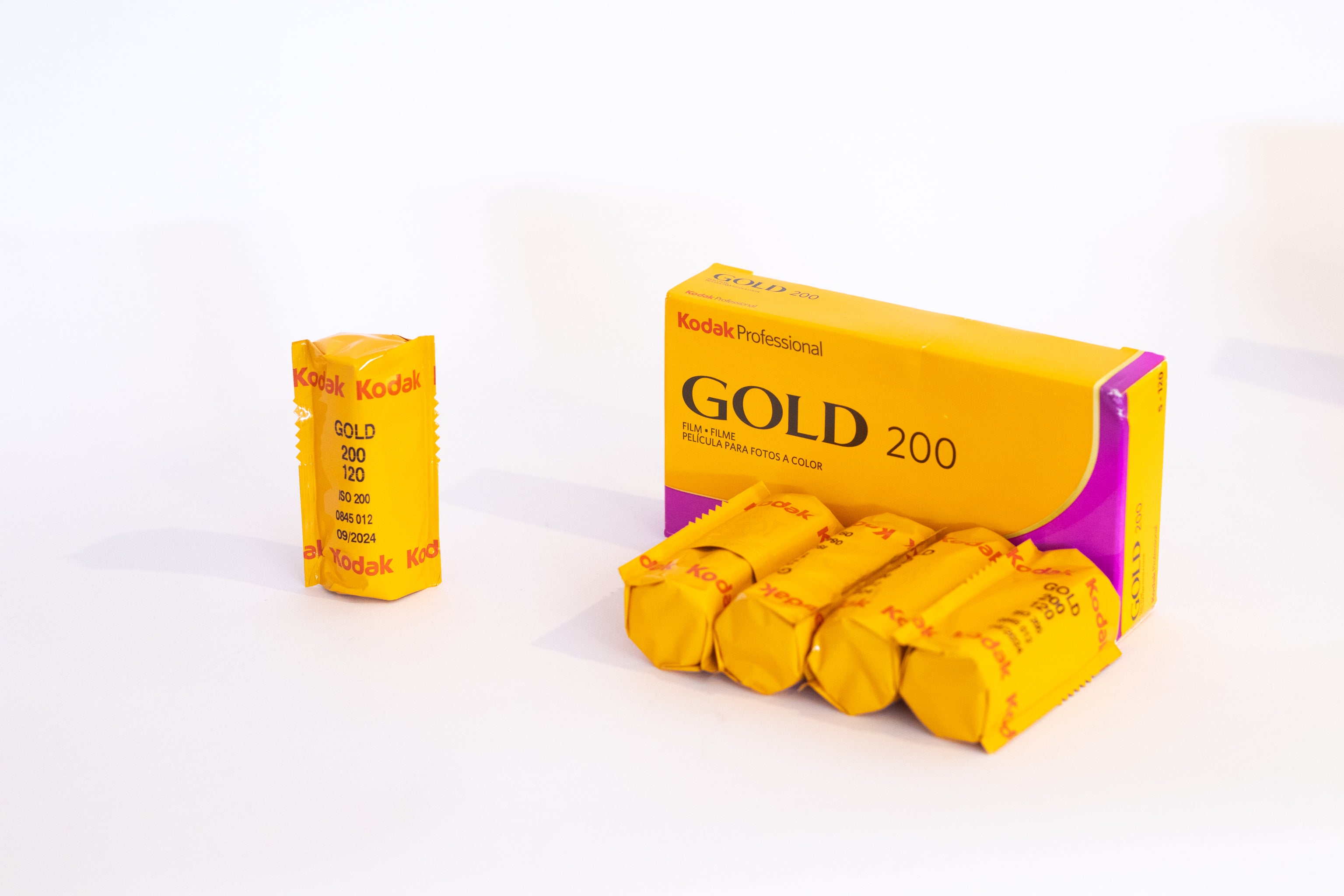 評価が高い Kodakフイルム GOLD200-120-5P | solinvet.com